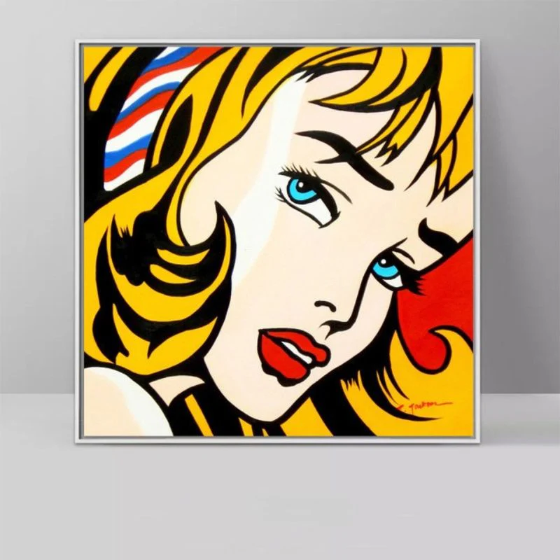 tableau pop art femme – Image 3