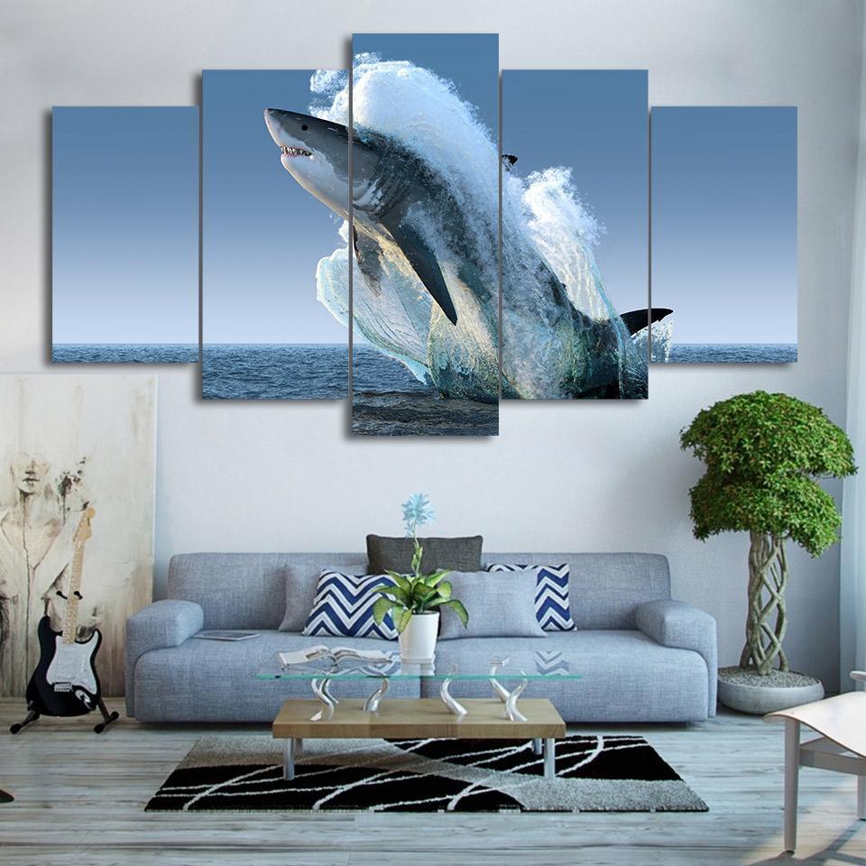 Tableau Saut de requin