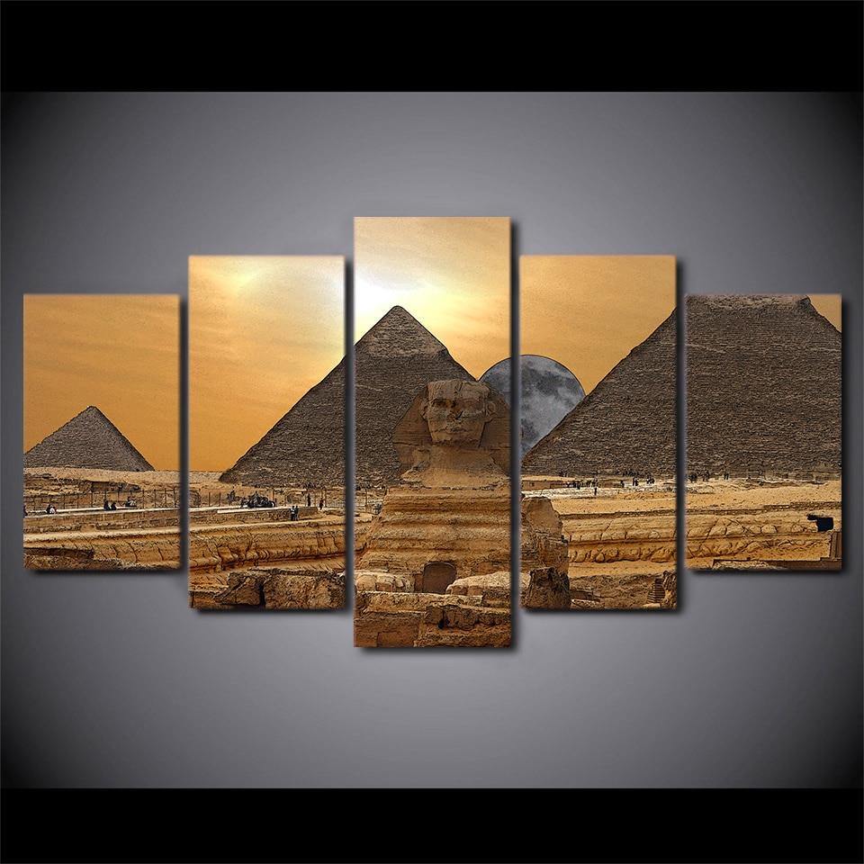 Tableau Sphinx et pyramides – Image 3