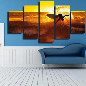 Tableau Surf acrobatique