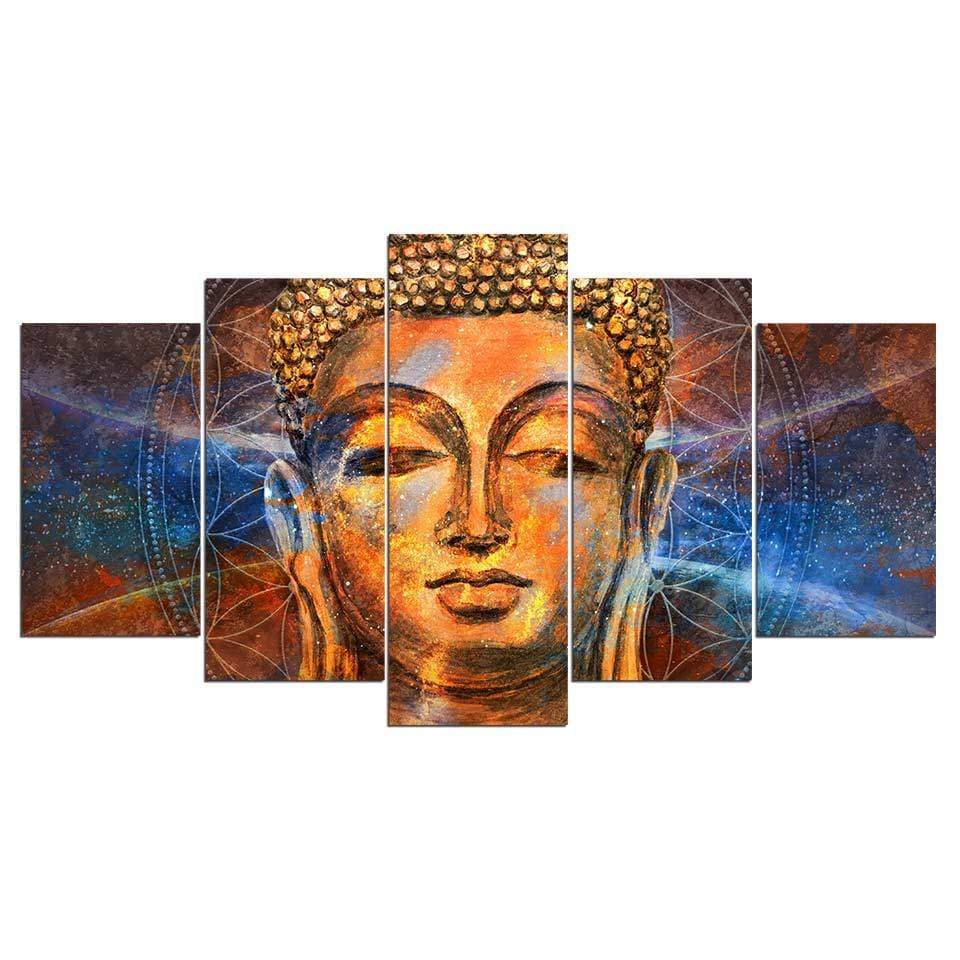 Tableau Tête de Bouddha – Image 3