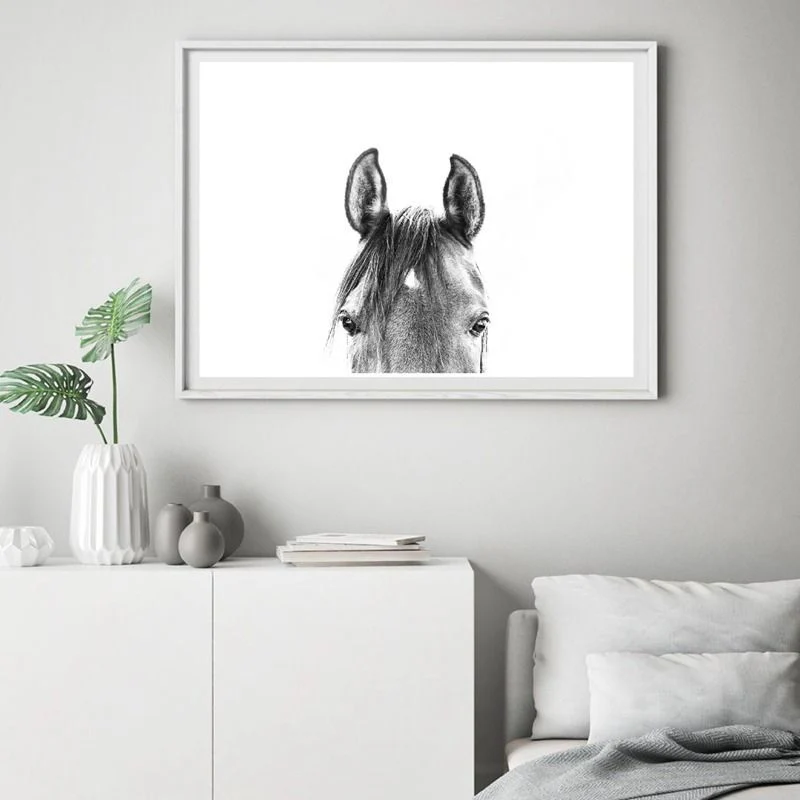 Tableau tête de cheval – Image 2