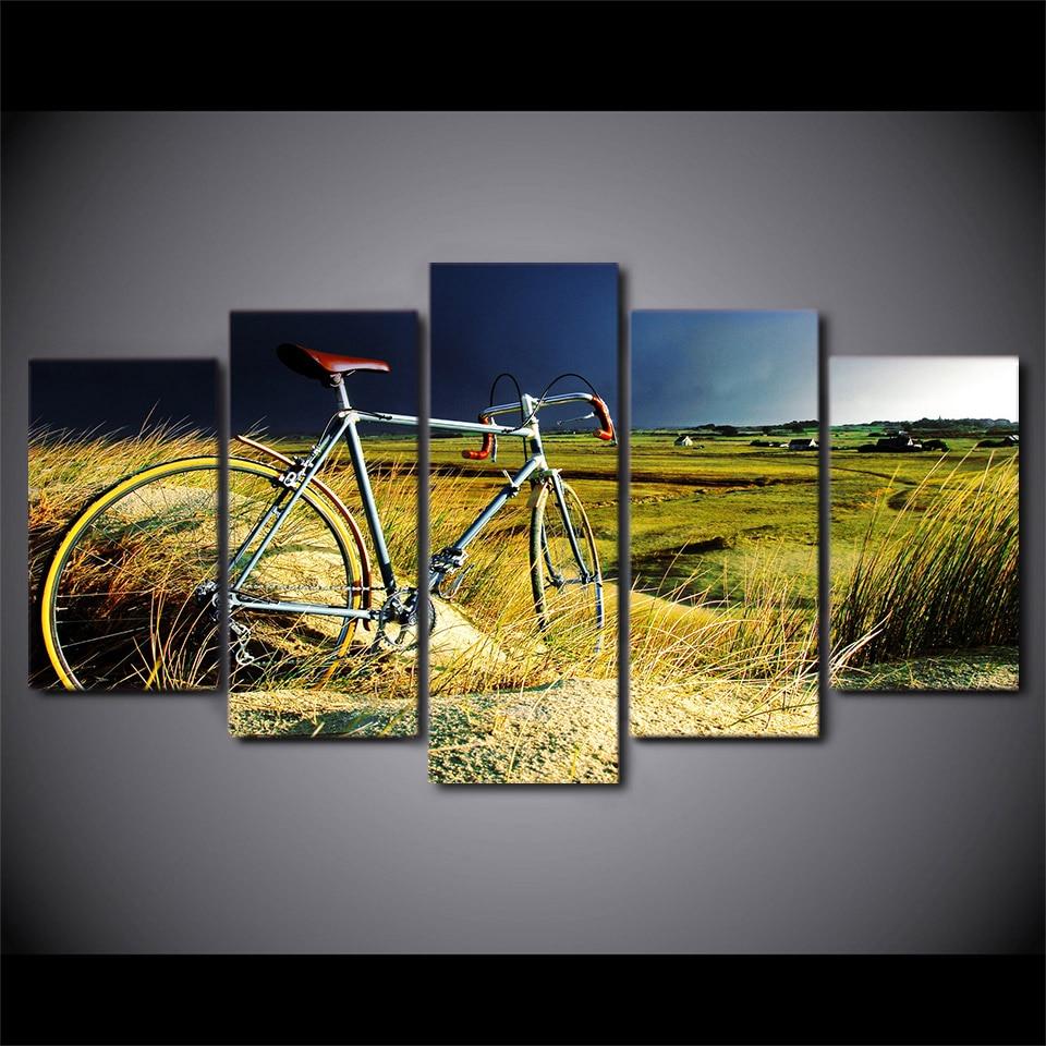 Tableau Vélo dans la lande – Image 4