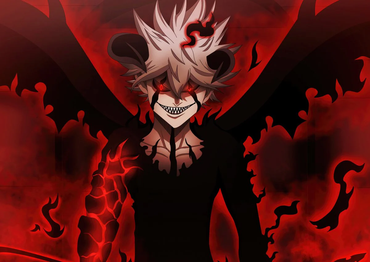Tableau Black Clover Demon Au Rire – Image 2