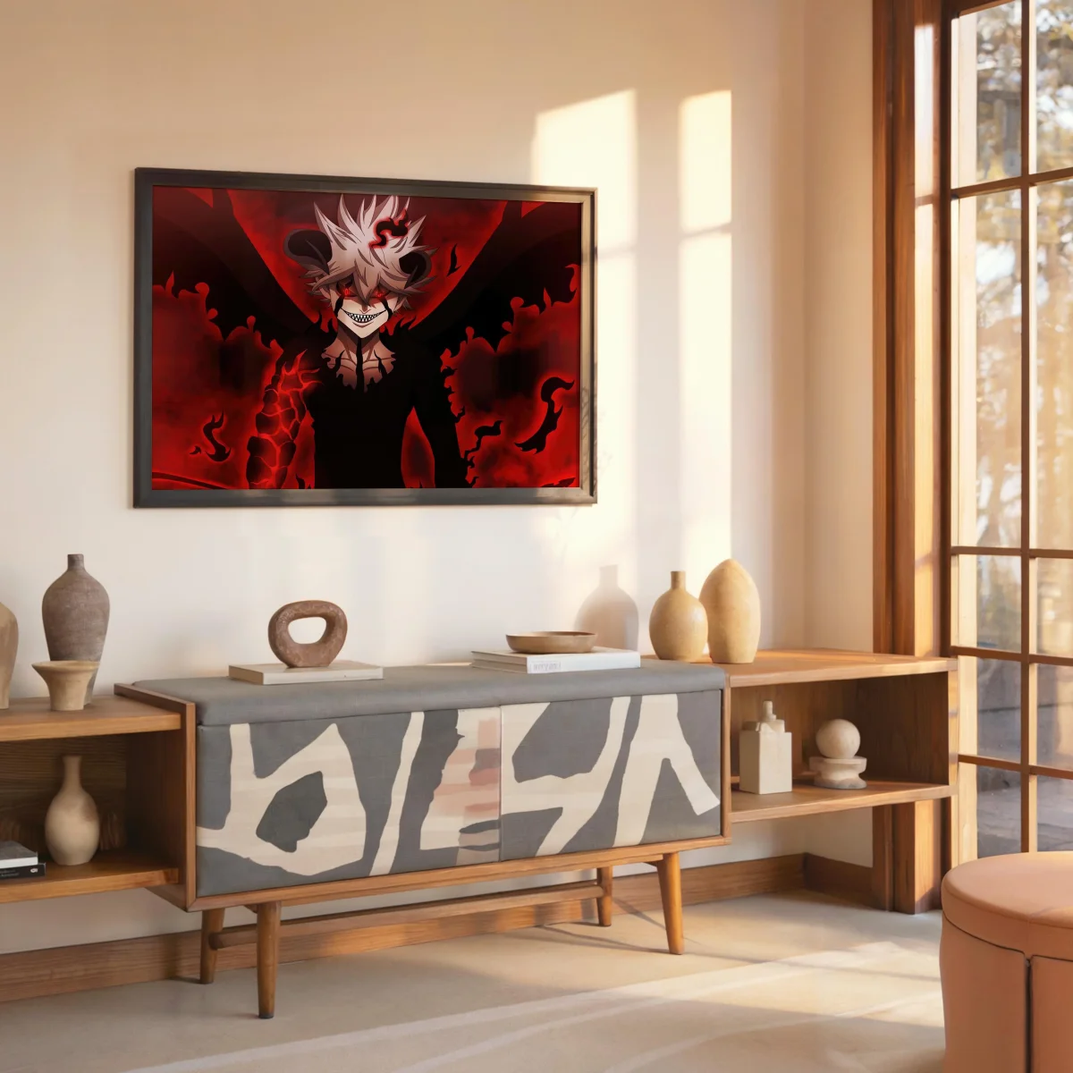 Tableau Black Clover Demon Au Rire – Image 8