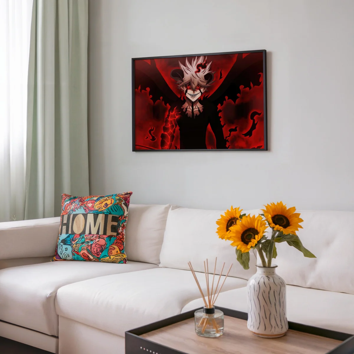 Tableau Black Clover Demon Au Rire – Image 7