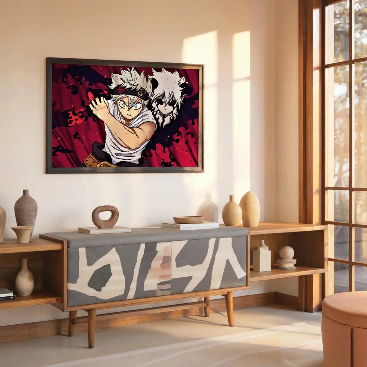 Tableau Black Clover Guerrier Et Ombre – Image 8