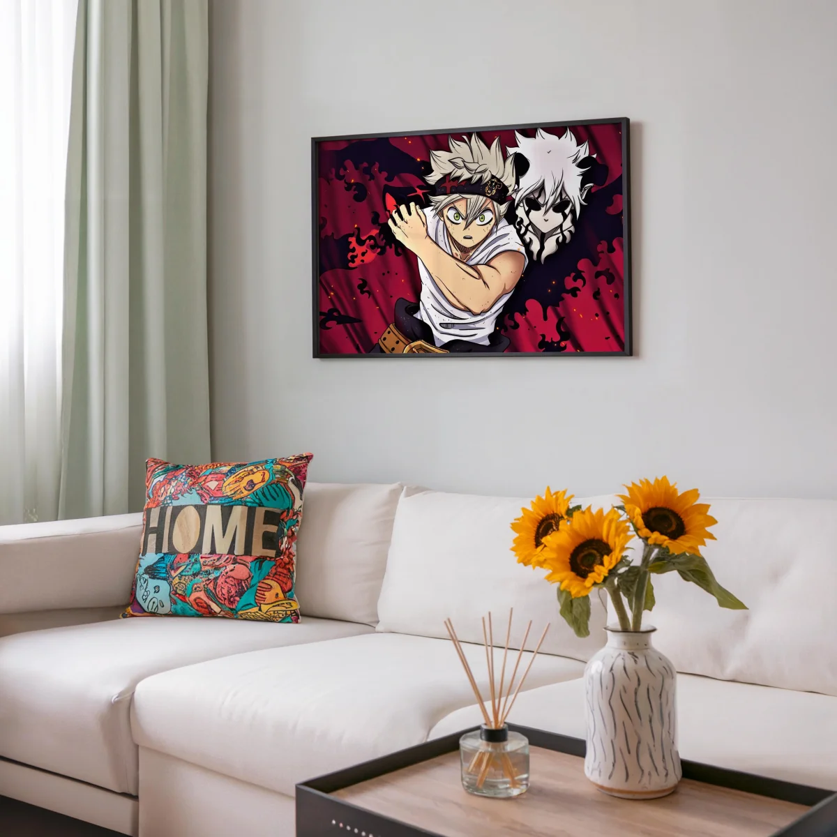 Tableau Black Clover Guerrier Et Ombre – Image 7