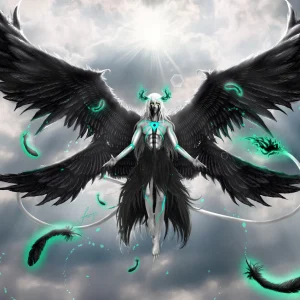 Tableau Bleach Ange Aile Sombre