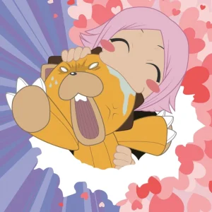 Tableau Bleach Calin Ourson Panique