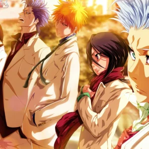 Tableau Bleach Cinq Amis Elegants