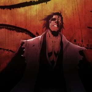 Tableau Bleach Guerrier Determine Sombre