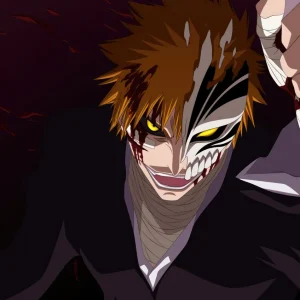 Tableau Bleach Masque Sombre Puissant