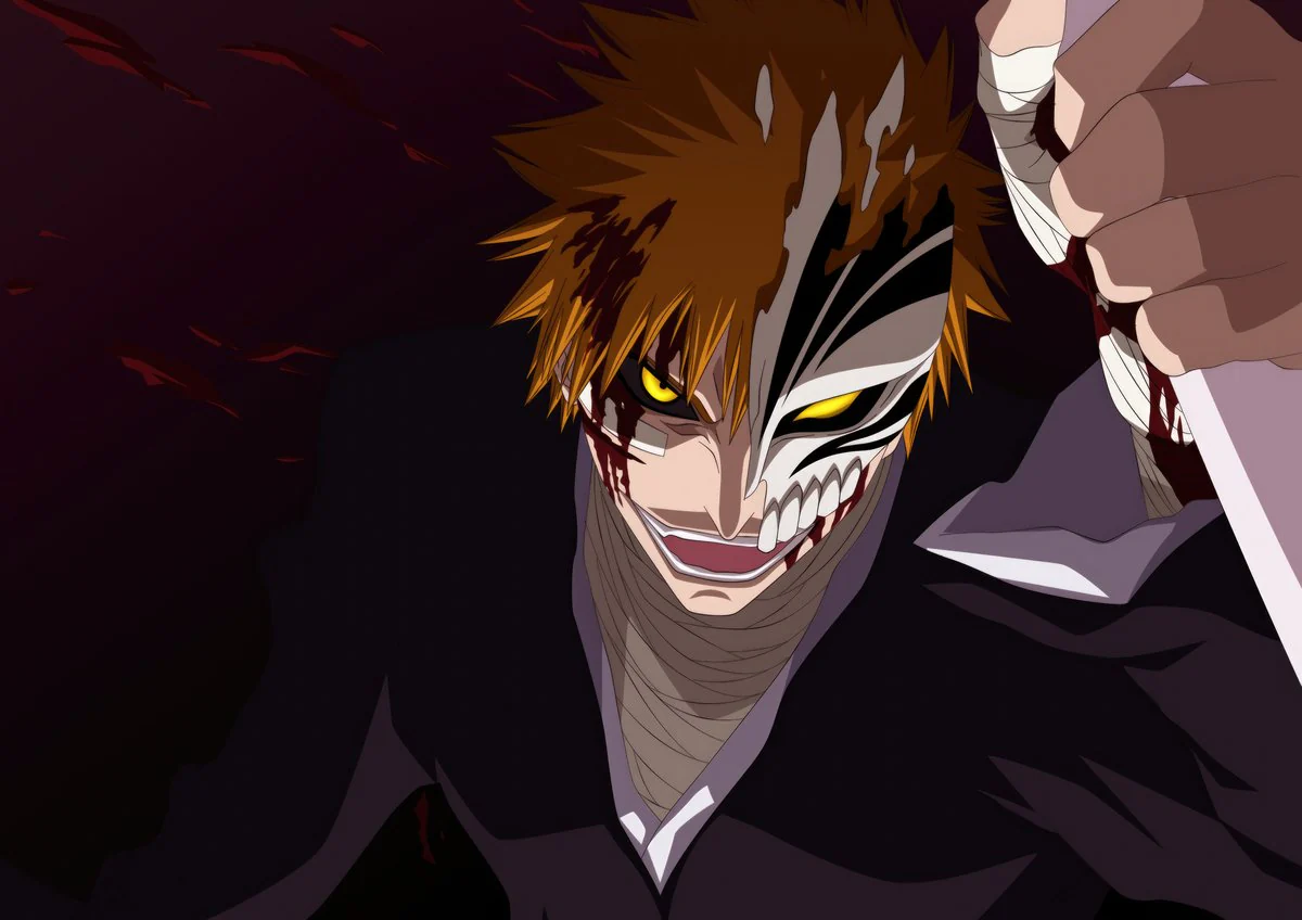 Tableau Bleach Masque Sombre Puissant
