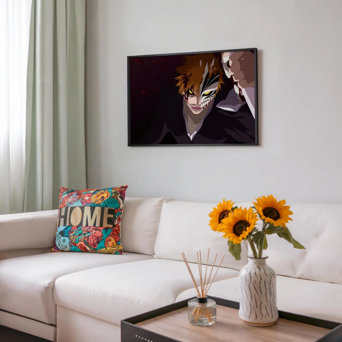 Tableau Bleach Masque Sombre Puissant – Image 8