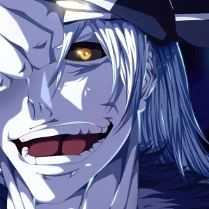 Tableau Bleach Sourire Diabolique Nocturne