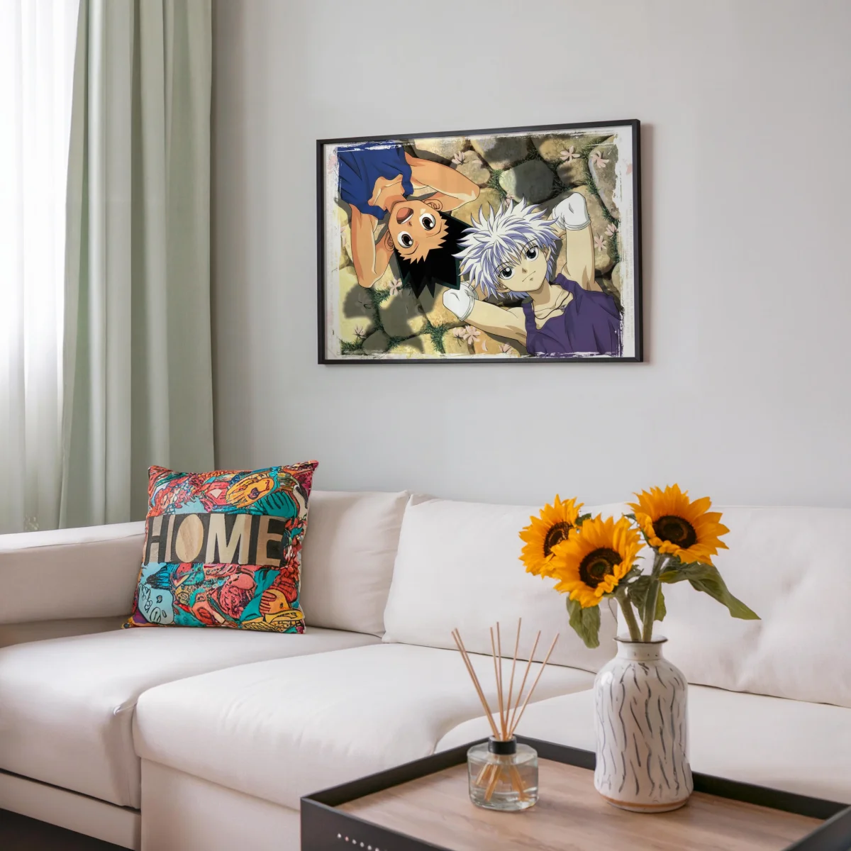 Tableau Hunter X Hunter Amis Relaxant Dehors – Image 7