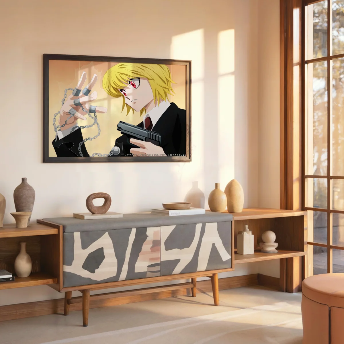 Tableau Hunter X Hunter Chaines Et Pistolet – Image 7