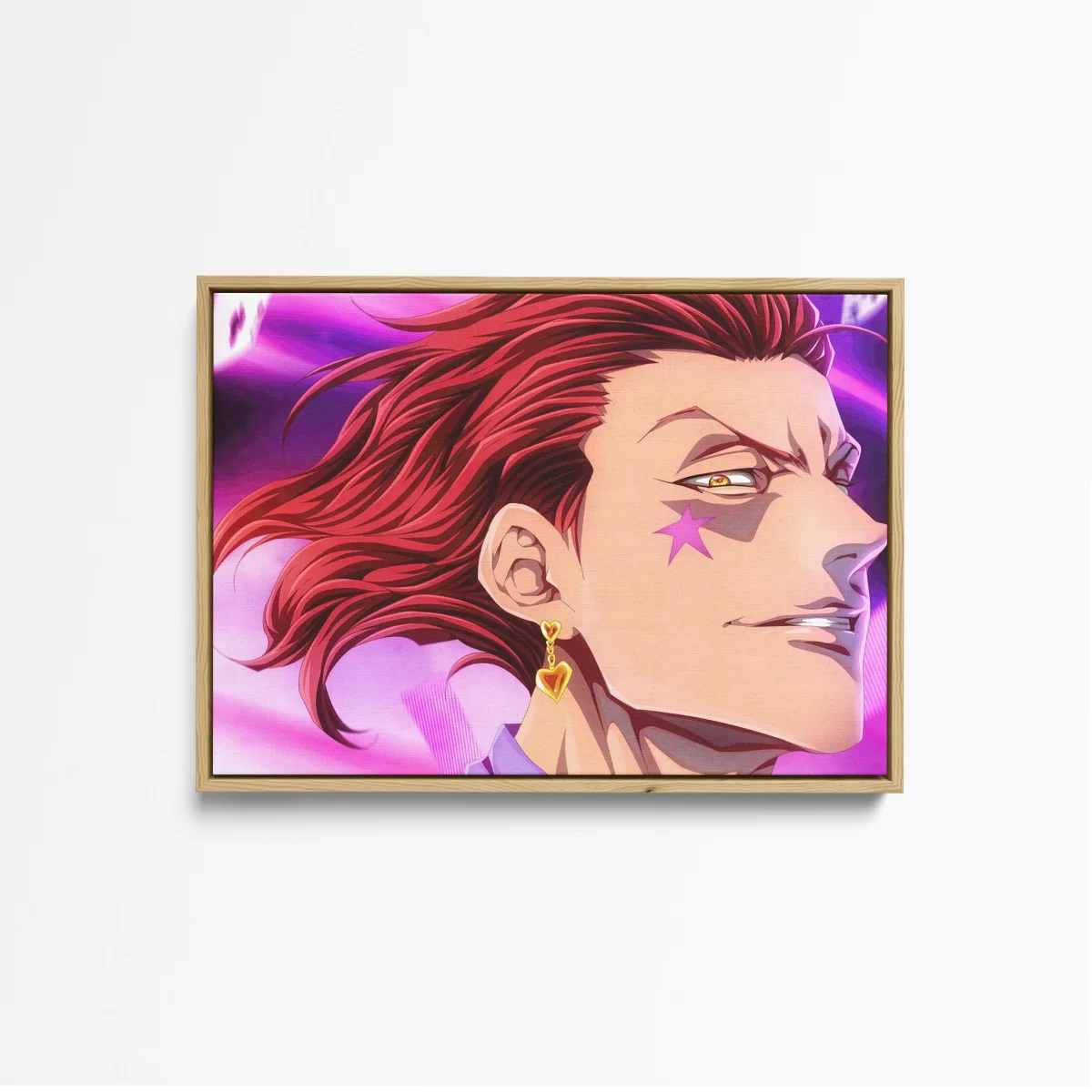 Tableau Hunter X Hunter Homme Rougeoyant Confiant – Image 6