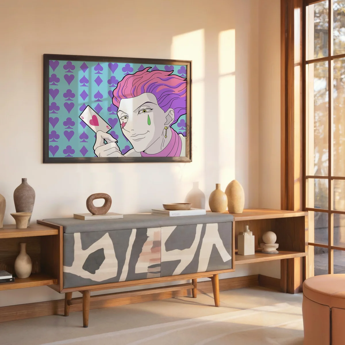 Tableau Hunter X Hunter Joker Mysterieux Sourire – Image 8