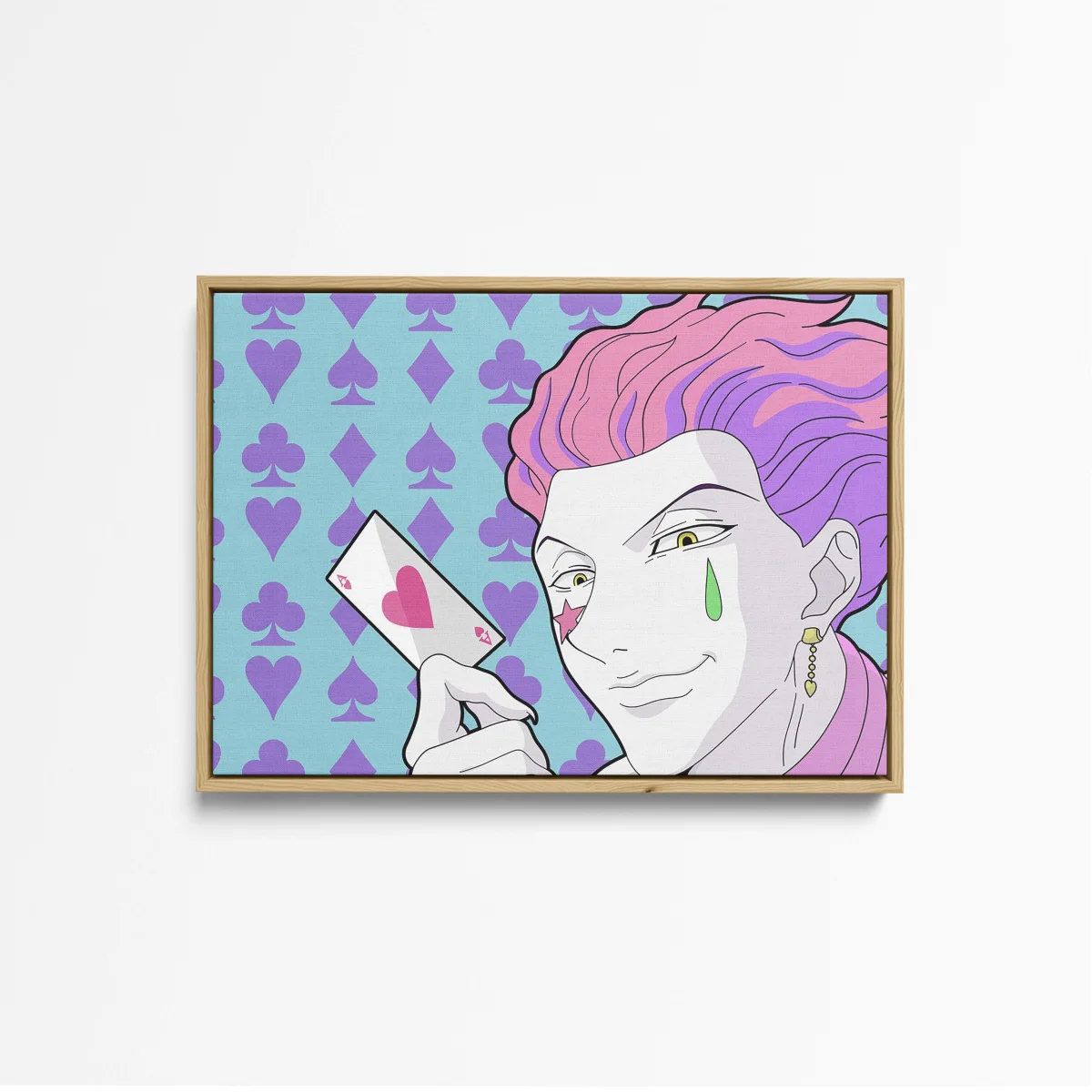 Tableau Hunter X Hunter Joker Mysterieux Sourire – Image 6