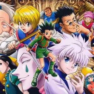 Tableau Hunter X Hunter Nombreux Heros Reunis