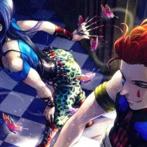 Tableau Hunter X Hunter Papillons Et Mystere