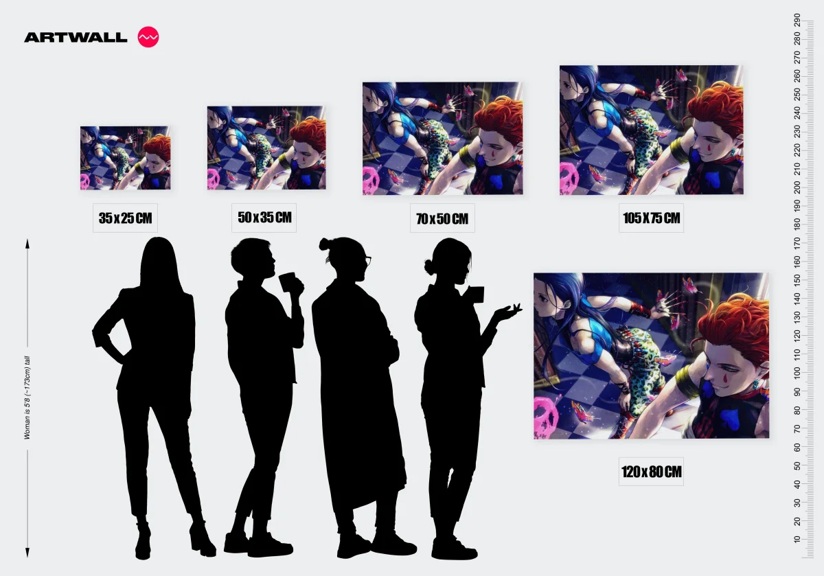 Tableau Hunter X Hunter Papillons Et Mystere – Image 3