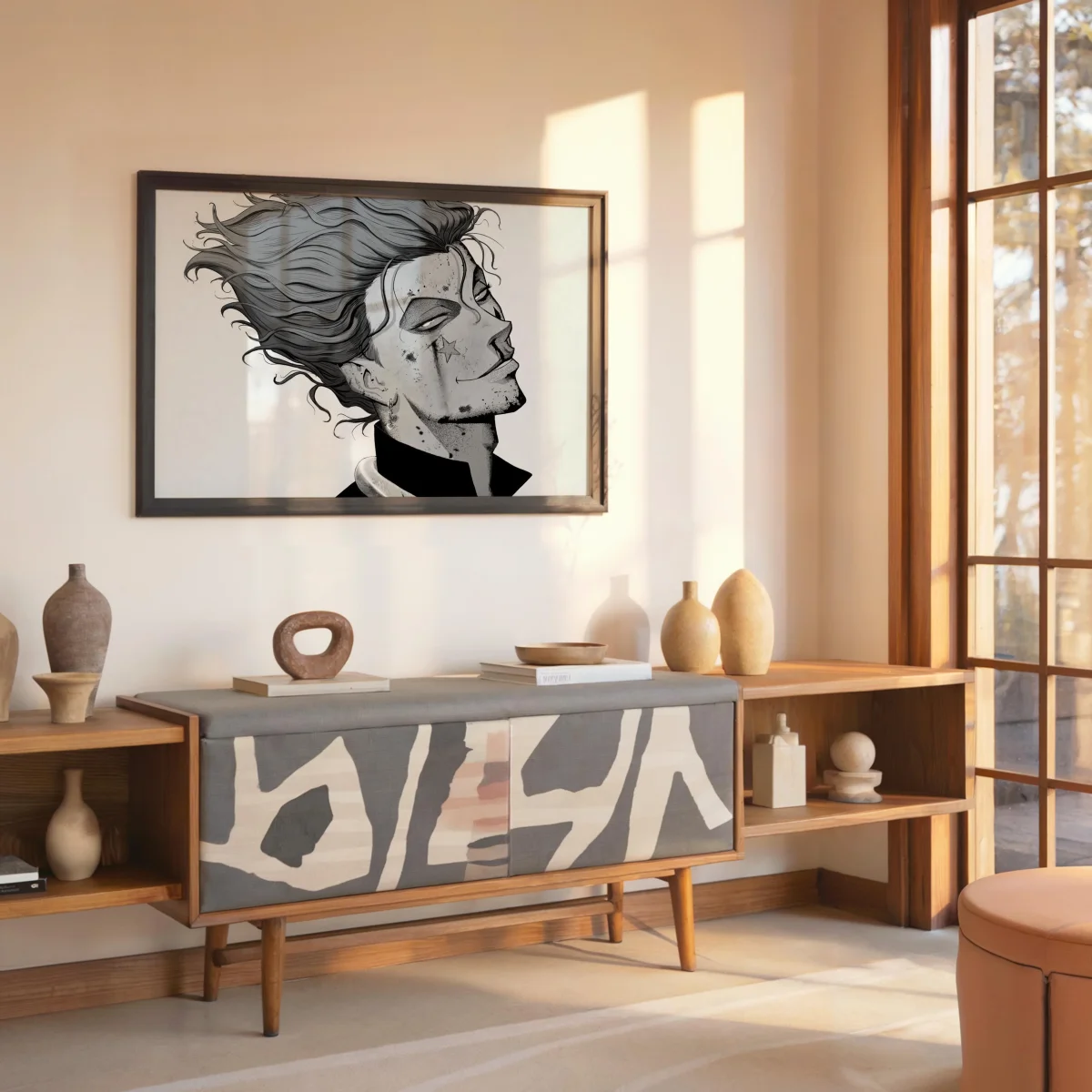 Tableau Hunter X Hunter Visage Etoile Souriant – Image 7