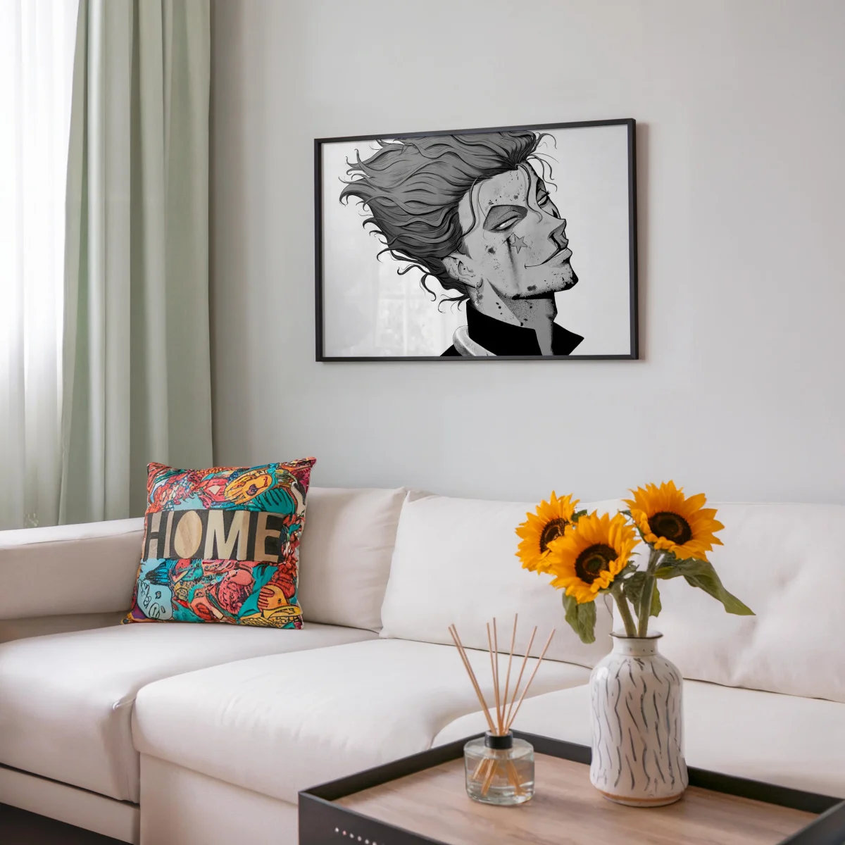 Tableau Hunter X Hunter Visage Etoile Souriant – Image 8