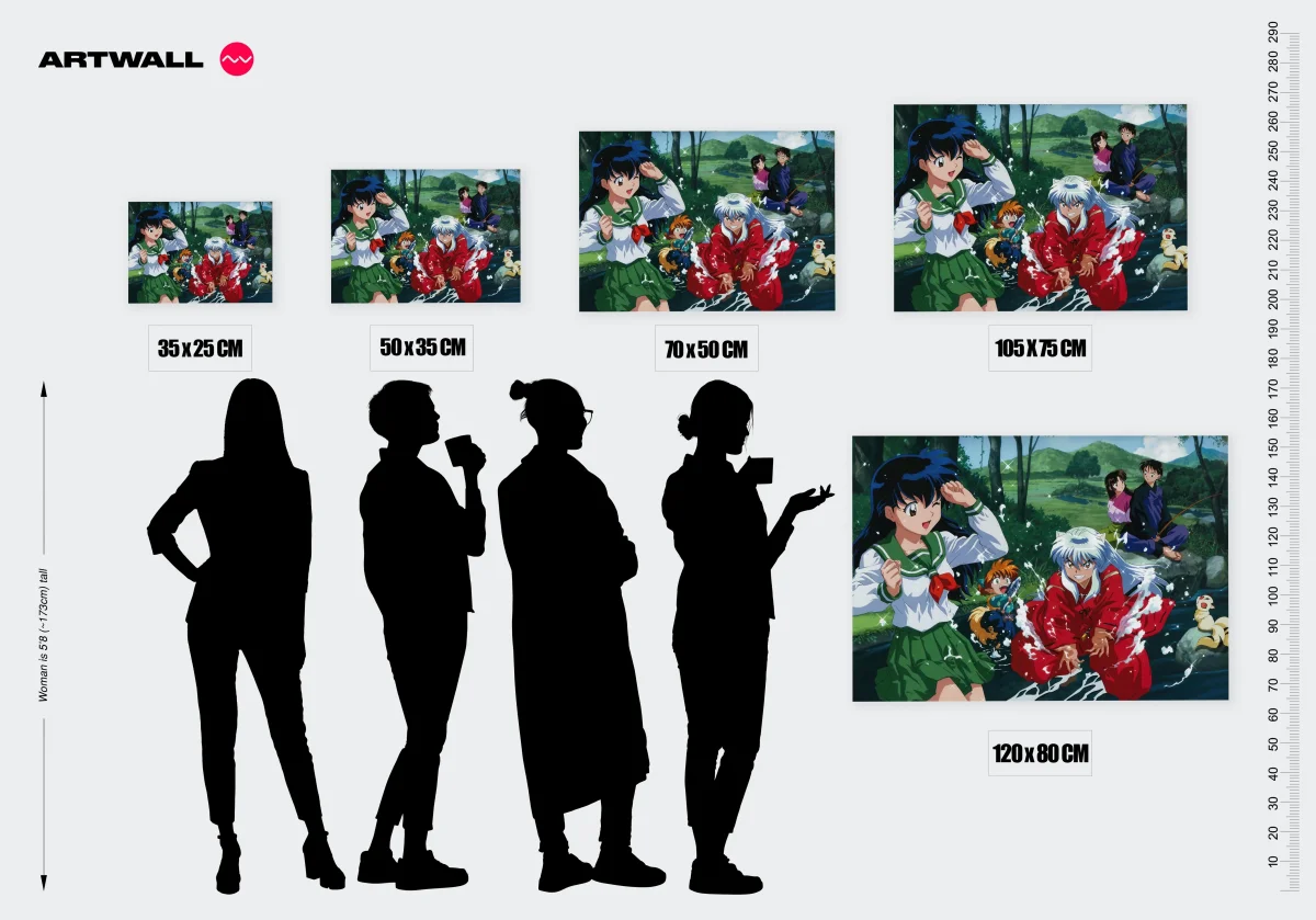 Tableau Inuyasha Aventure Au Ruisseau – Image 3