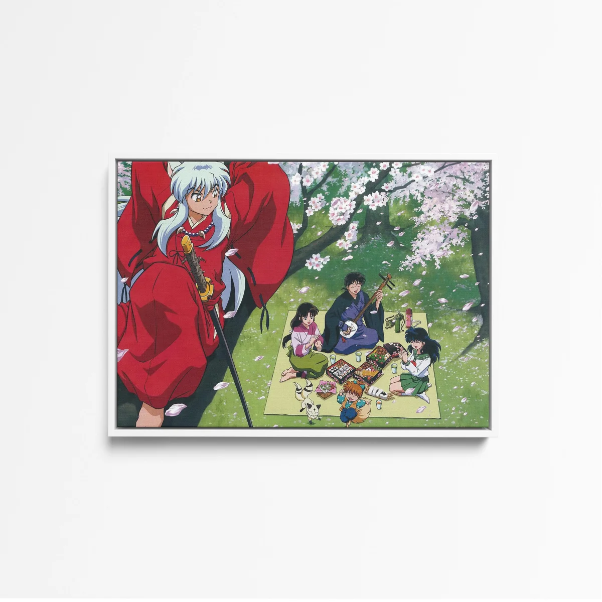 Tableau Inuyasha Piquenique Sous Cerisiers – Image 5