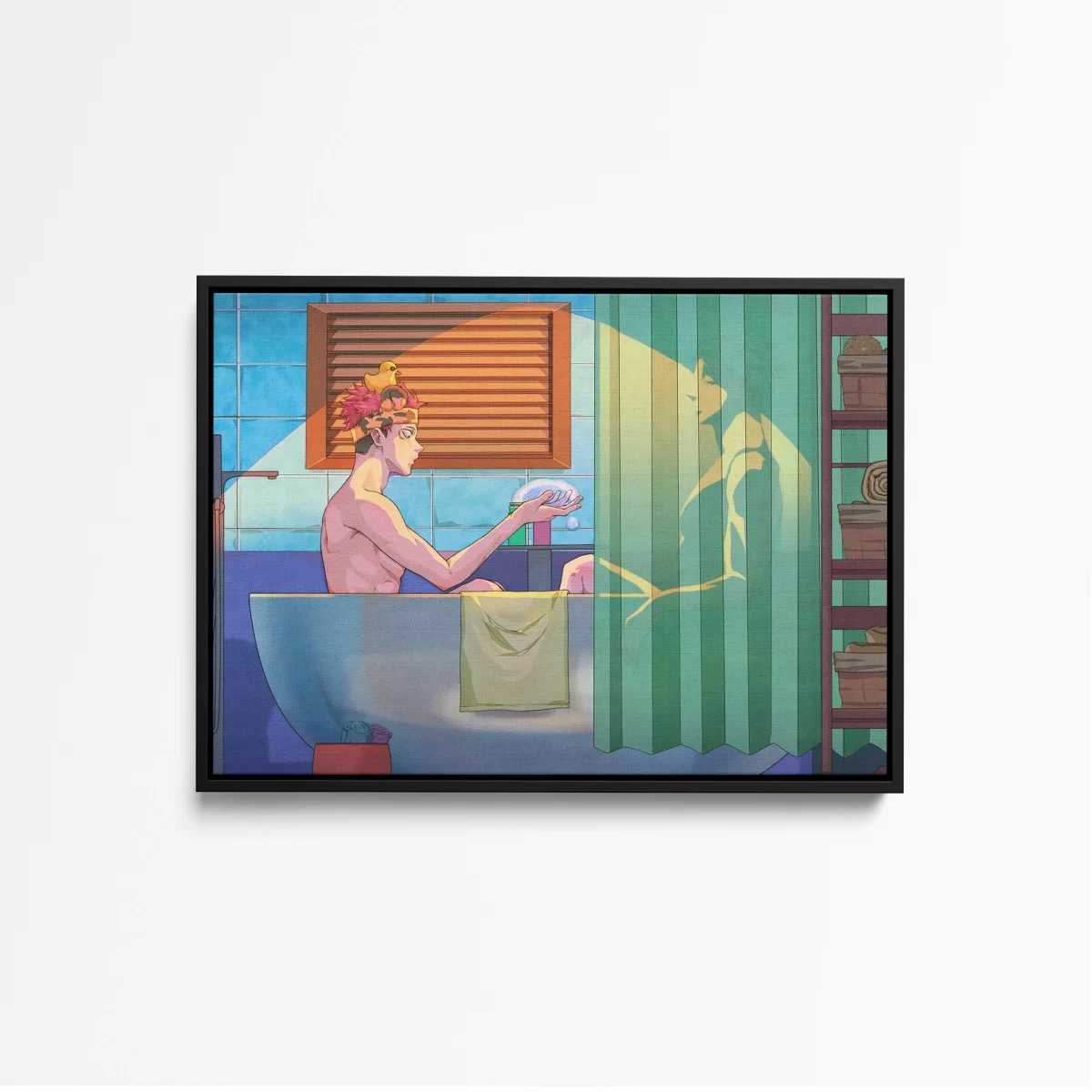 Tableau Jujutsu Kaisen Bain Miroir Lumiere – Image 4