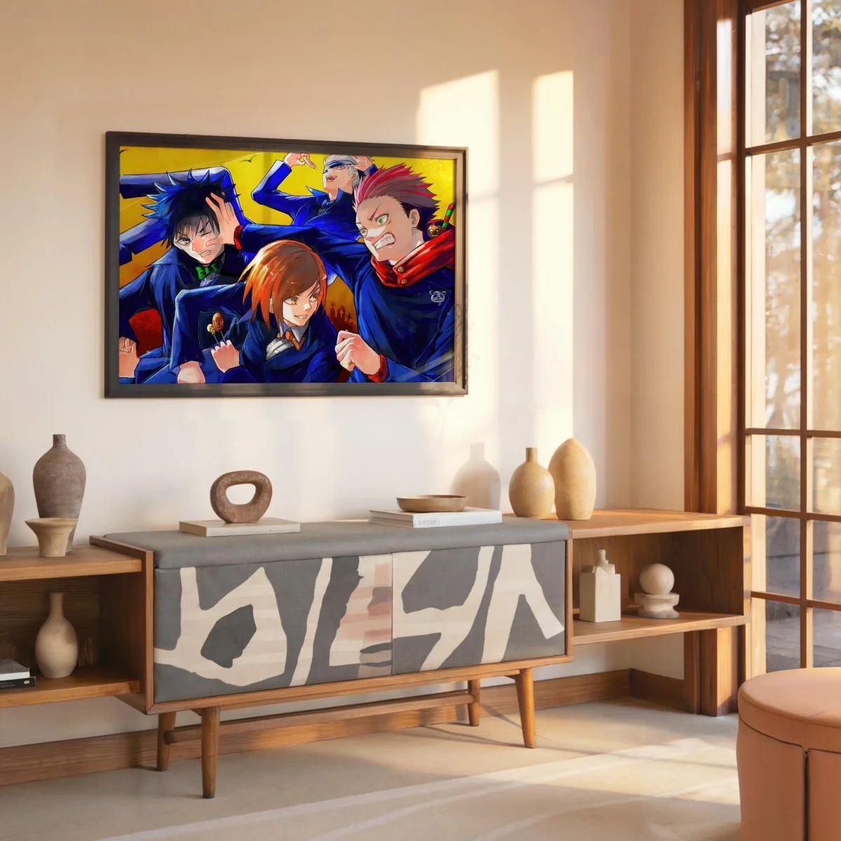 Tableau Jujutsu Kaisen Combatifs En Uniformes – Image 8