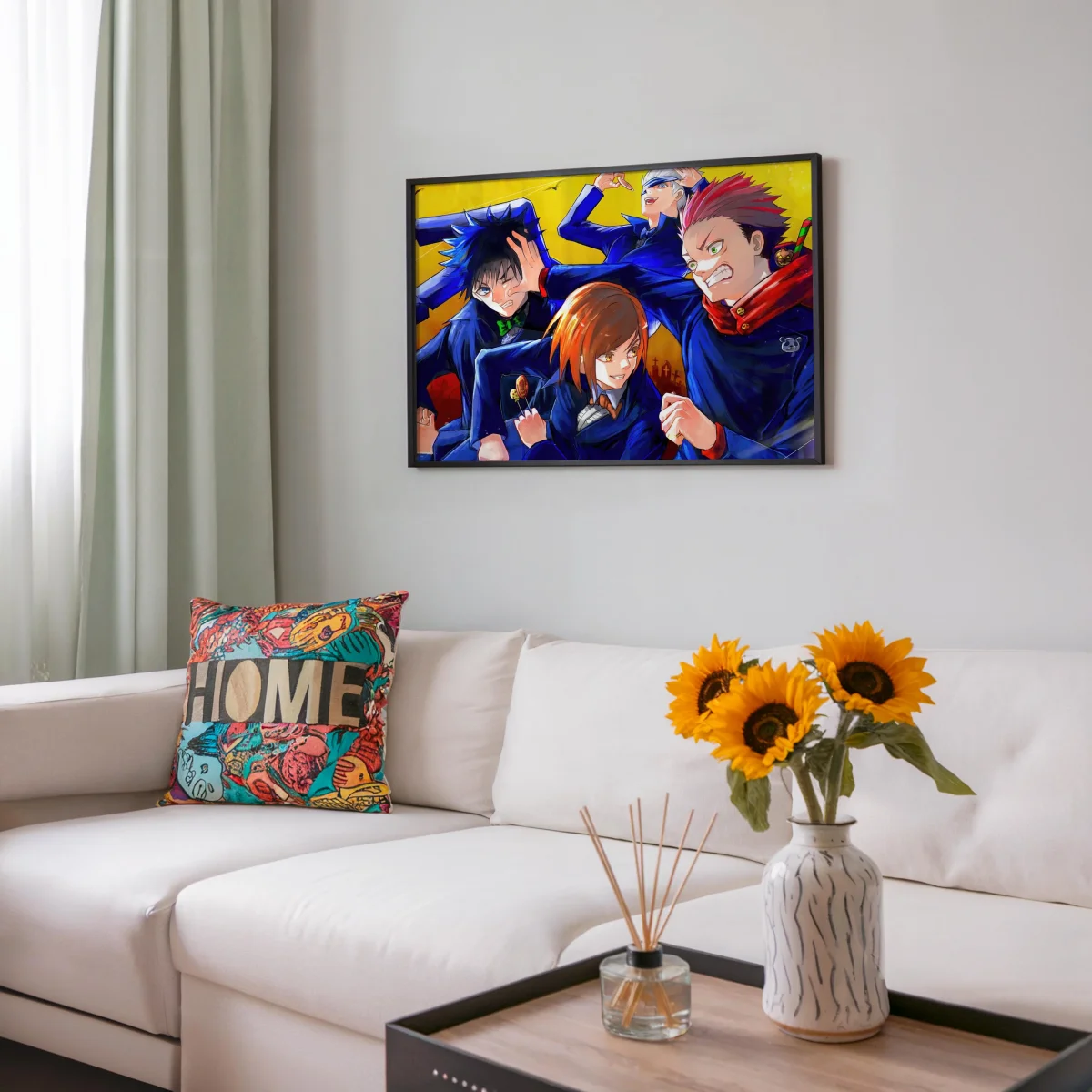 Tableau Jujutsu Kaisen Combatifs En Uniformes – Image 7