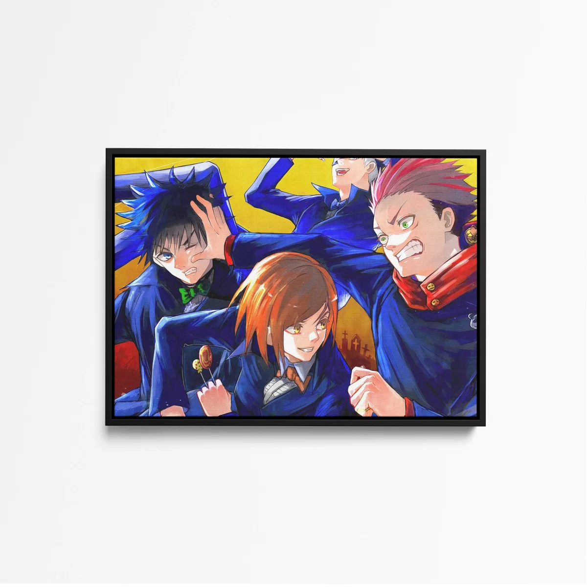 Tableau Jujutsu Kaisen Combatifs En Uniformes – Image 4