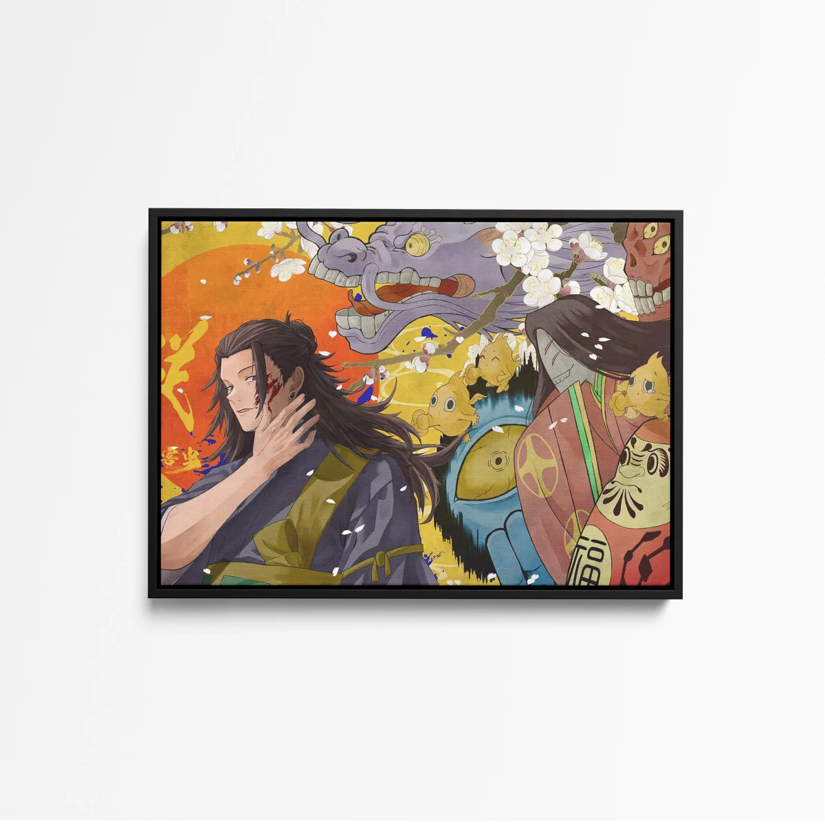 Tableau Jujutsu Kaisen Guerrier Et Dragons – Image 4