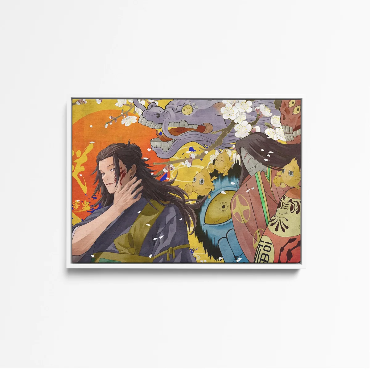 Tableau Jujutsu Kaisen Guerrier Et Dragons – Image 5