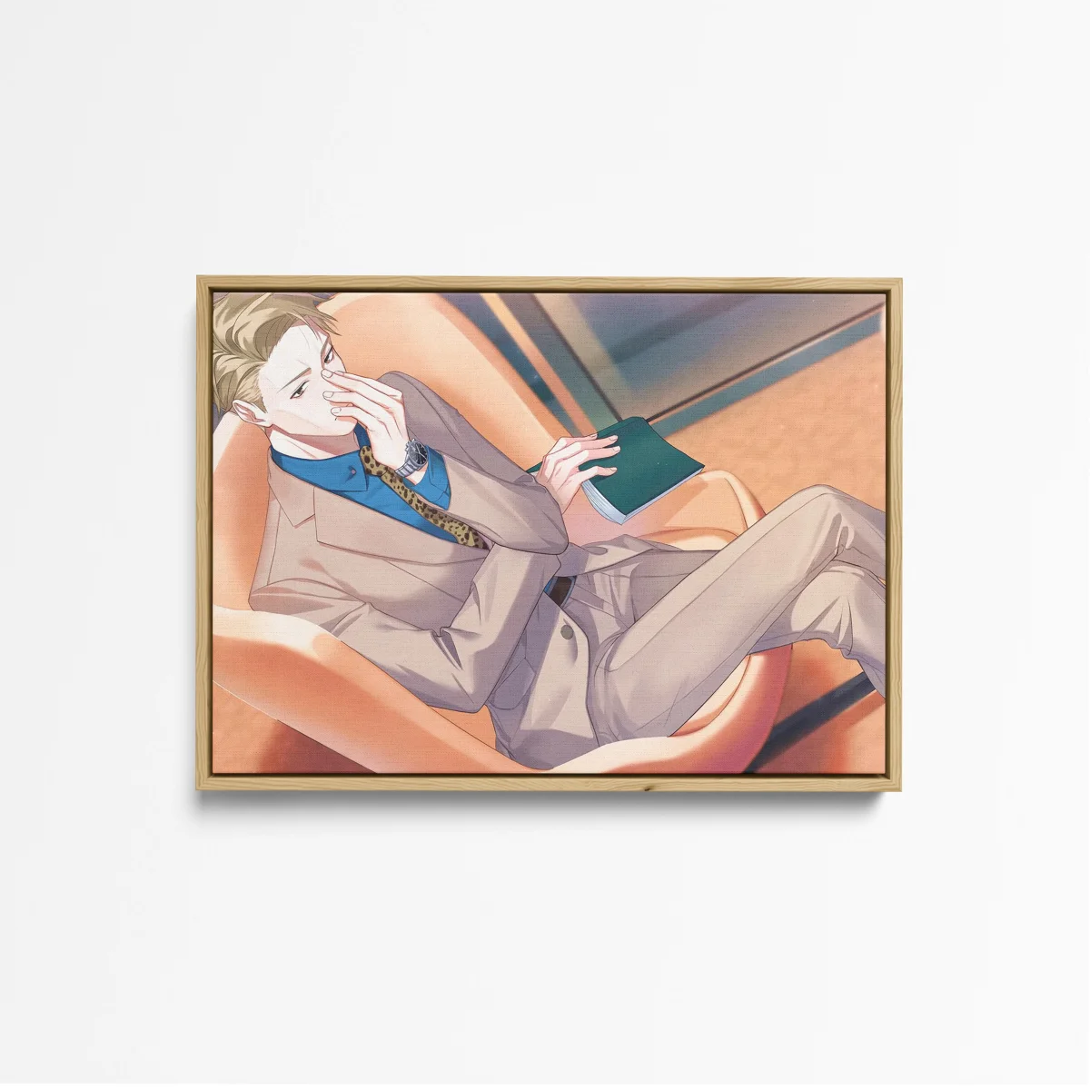 Tableau Jujutsu Kaisen Lecture Elegante Reflechie – Image 6