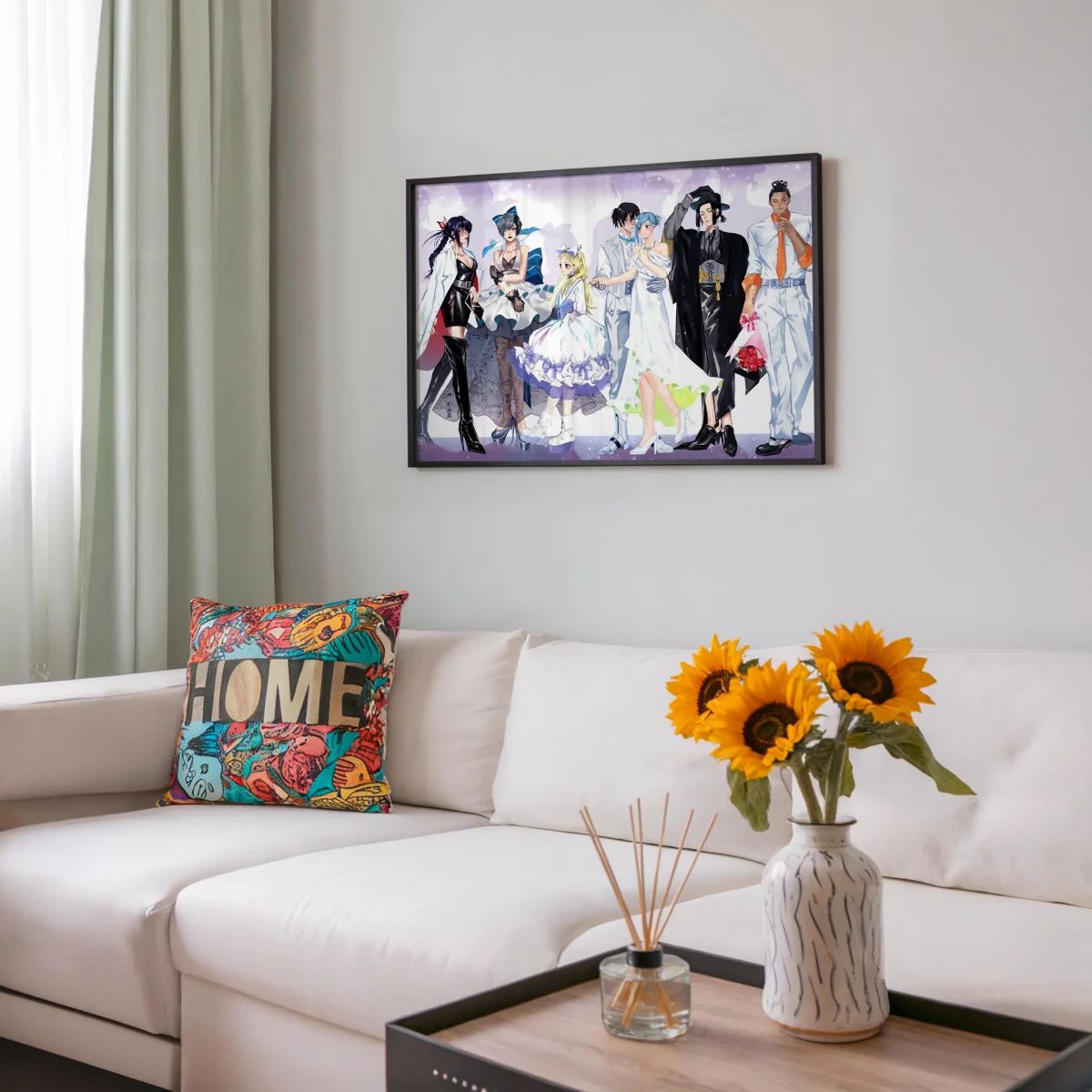 Tableau Jujutsu Kaisen Mariage Ensemble Elegant – Image 7