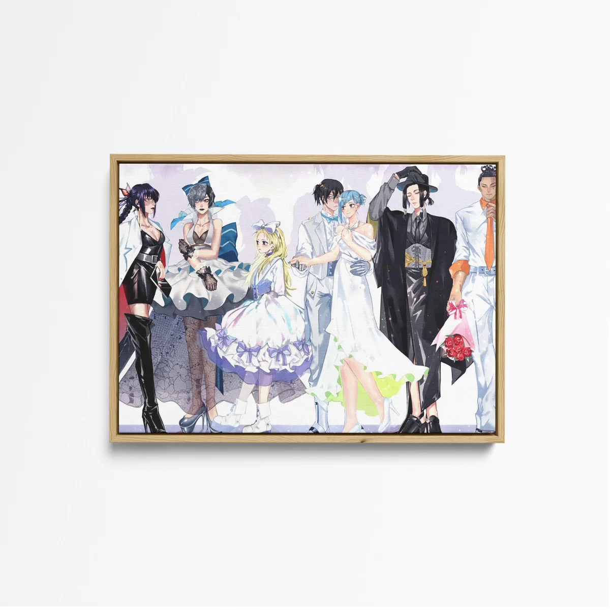 Tableau Jujutsu Kaisen Mariage Ensemble Elegant – Image 6