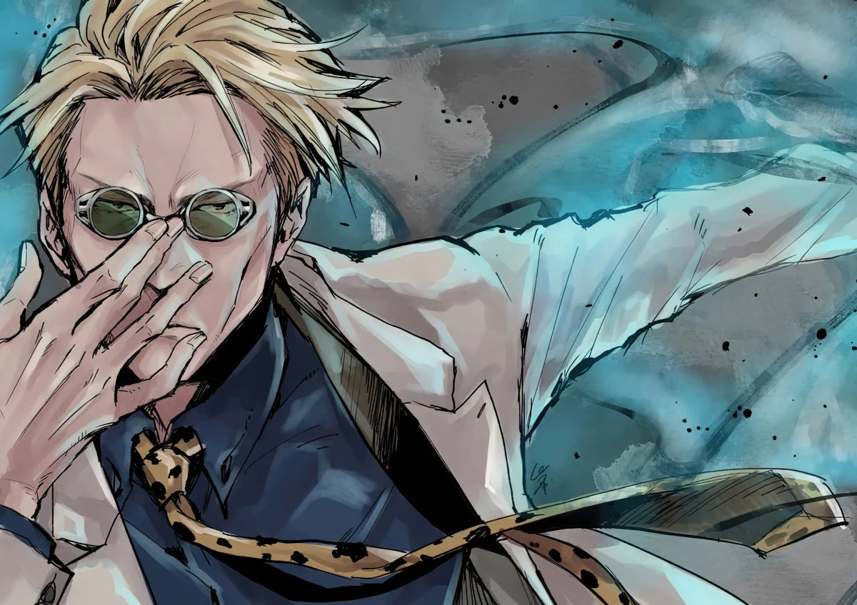 Tableau Jujutsu Kaisen Personnage Lunettes Cool