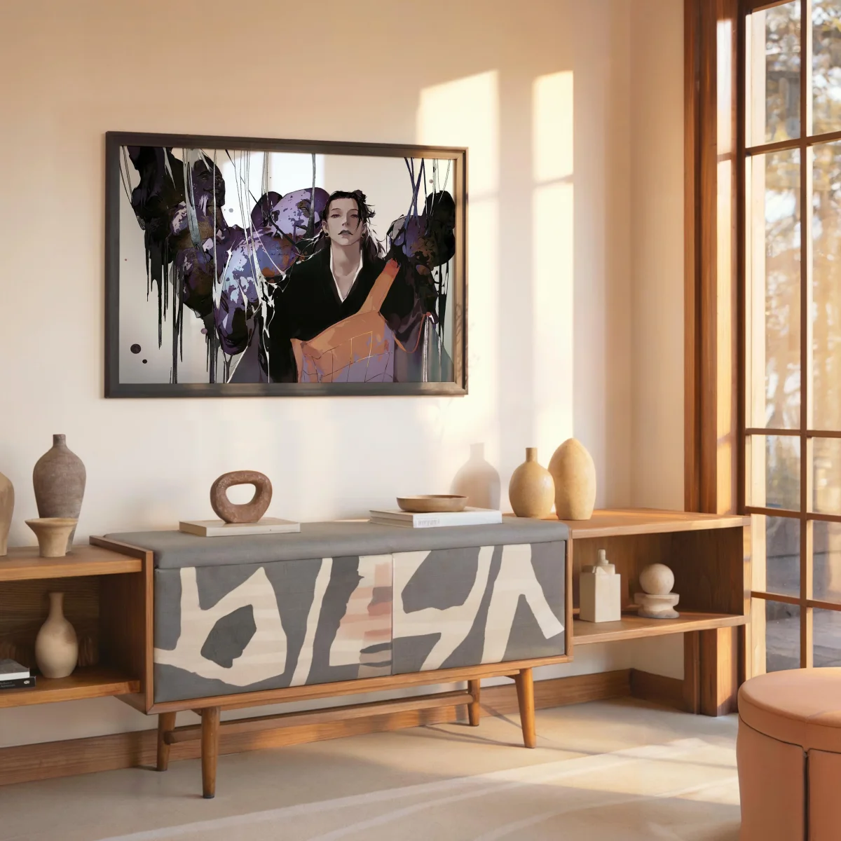 Tableau Jujutsu Kaisen Personnage Sombre Enigmatique – Image 7