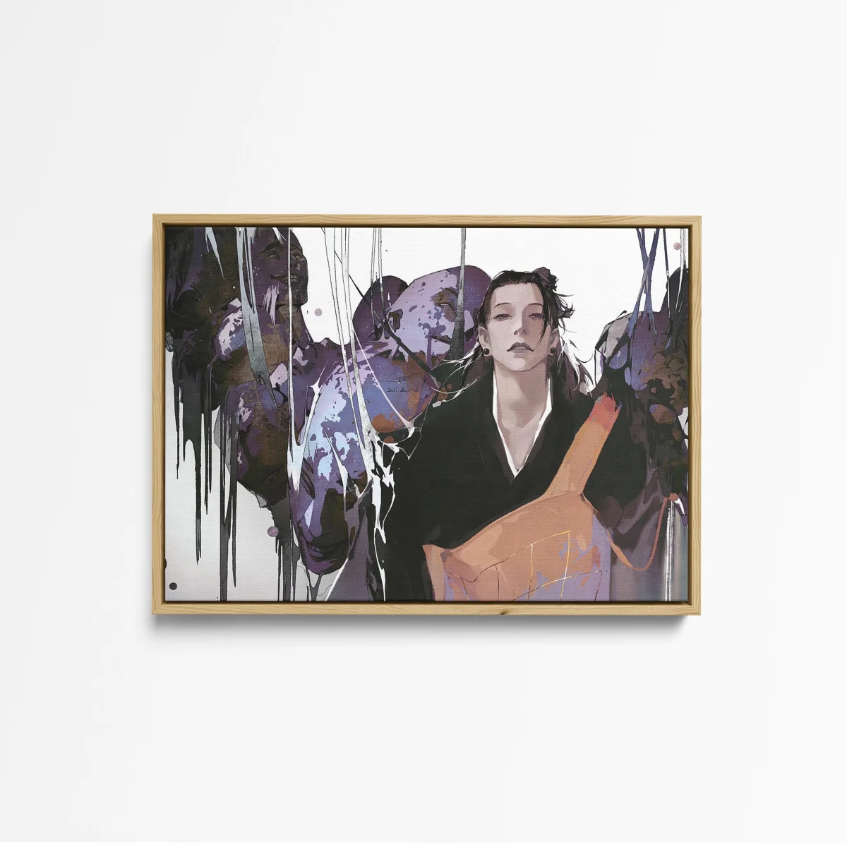 Tableau Jujutsu Kaisen Personnage Sombre Enigmatique – Image 6