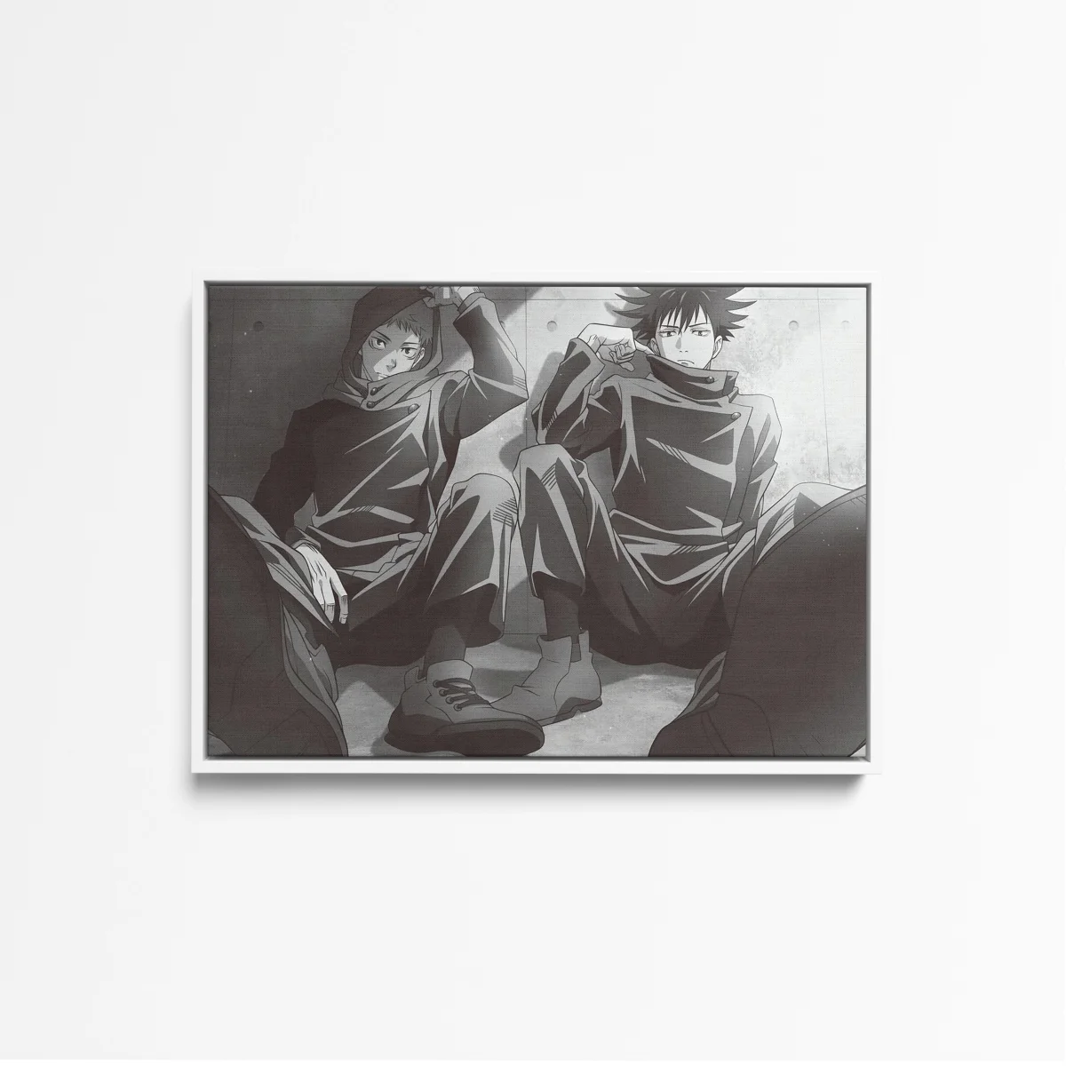 Tableau Jujutsu Kaisen Personnages Assis Reflechissant – Image 5