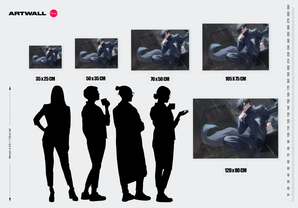 Tableau Jujutsu Kaisen Pluie Et Mystere – Image 3