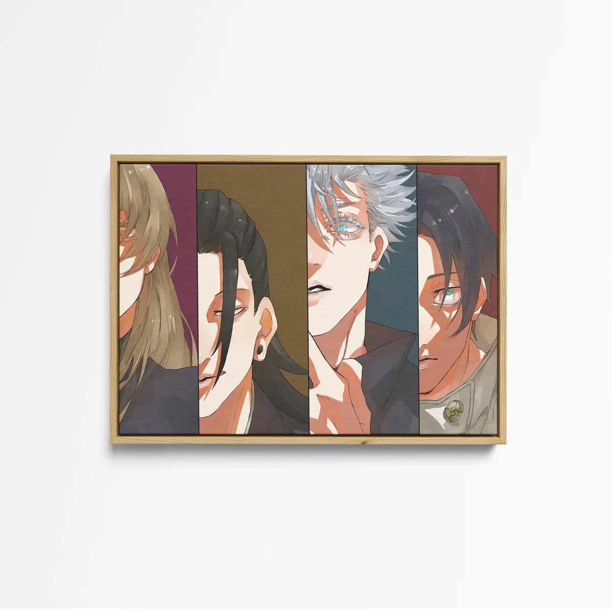 Tableau Jujutsu Kaisen Quatuor Intense Regards – Image 6