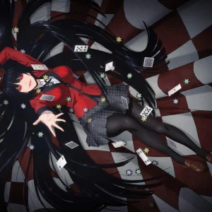 Tableau Kakegurui Cartes Et Cheveux