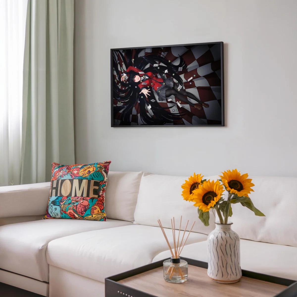 Tableau Kakegurui Cartes Et Cheveux – Image 7