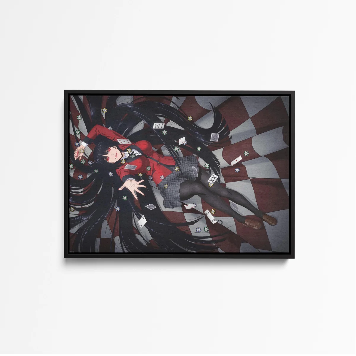 Tableau Kakegurui Cartes Et Cheveux – Image 4